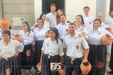 Unas 5.000 personas se remojan en la primera Traída del Agua tras la pandemia/Francisco Javier Santana y TA.